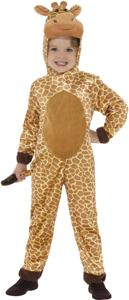 Giraf Giraffe Kostuum Onesie | maat M  7-9 jaar ( 128 -140 )